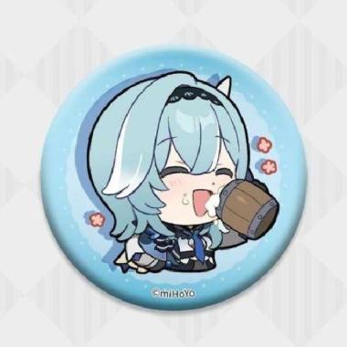 Eula Emoticon Can Badge (58mm) - Genshin Impact