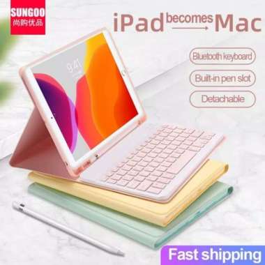 Ipad mini 6 2021 Book Cover KEYBOARD Bluetooth Premium Case Ungu
