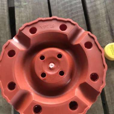 Pot yogap 19 cm merah