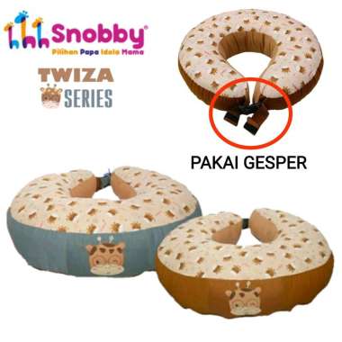 Snobby Bantal Menyusui Bordir Snobby Twiza Series Hijau Mint