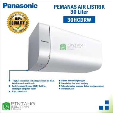 PANASONIC WATER HEATER/ PEMANAS AIR LISTRIK DH-30HCDRW 500w