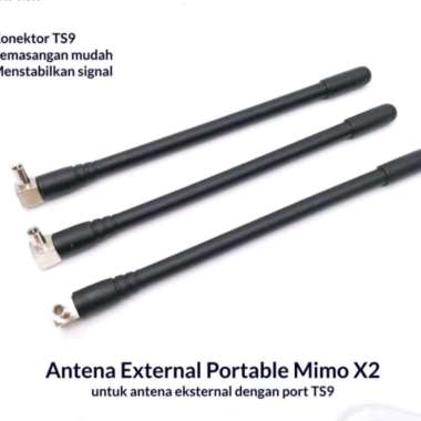 Antena External Portabel Mimo X2 Huawei E8372 E5372 E5577 (2pcs)