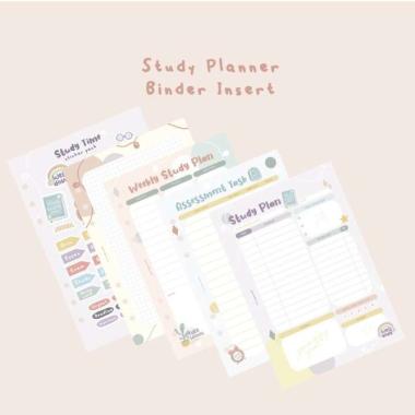 Paperie Lab - Study Planner Binder Inserts Study Plan