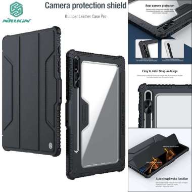 Nillkin Bumper Pro Flip Case Samsung Galaxy Tab S8 11 - Casing Tablet Cover Black