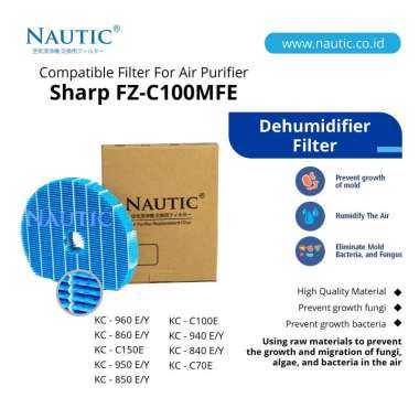 Nautic ORIGINAL Humidifying Filter FZ-C100MFE for kc-960 kc-850 kc-c70e