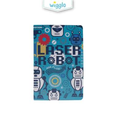 Wigglo Notebook Smiley Laser Robot Tosca