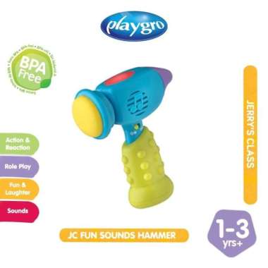 PLAYGRO 112861 FUN SOUND HAMMER