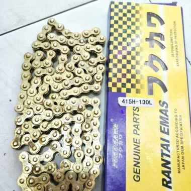 Rantai GOLD/ EMAS 428 H-130 FUKUKAWA BYSON, ,MEGAPRO NEW 2011, CBR150R