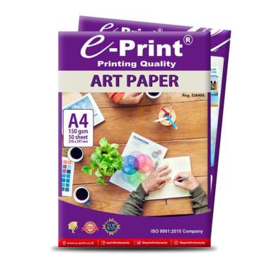 Kertas e-Print A4 ART PAPER 150gsm