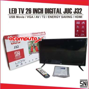 TV LED JUC DIGITAL 26" INCH J32 T2 / TELEVISI J 32 ANDROID 4.4 - GARANSI RESMI