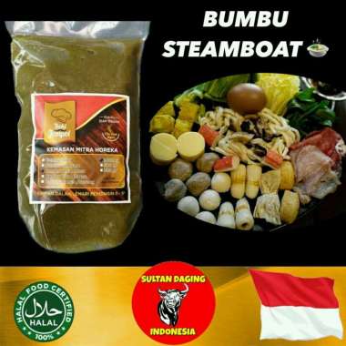 BUMBU STEAMBOAT KOKI JEMPOL 1 KG/ BUMBU STEAMBOAT PREMIUM/ BUMBU KUAH STEAMBOAT 1KG/ STEAMBOAT BUMBU