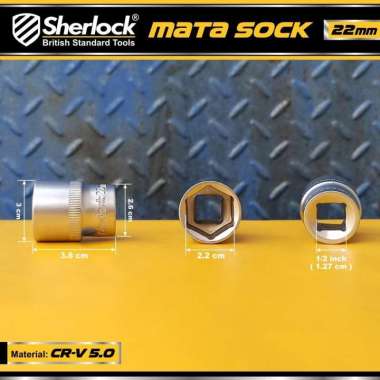 KUNCI SOK SHOCK 22MM SHERLOCK