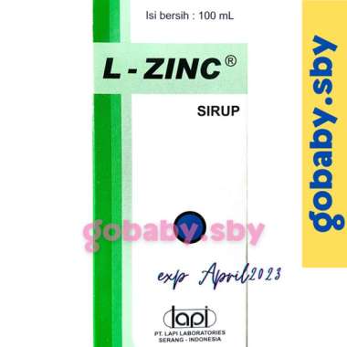 L - ZINC Sirup 100 ml - VITAMIN ZINC UNTUK ANAK DAN BAYI