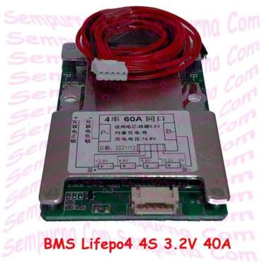 BMS LifePo4 4S 3.2V 10 20 60 100A Lithium Phosphate Protection board 4S60A