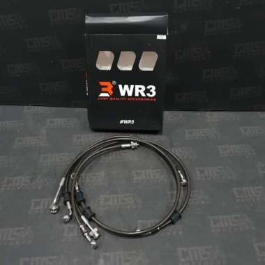 Brake Hose Selang Rem Cakram Depan Belakang WR3 honda CBR 150R