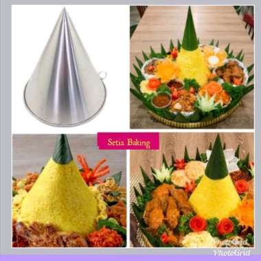 Cetakan Tumpeng Kerucut Diameter 18cm