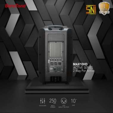Speaker AKTIF Baretone MAX 10HD / MAX 10 HD 10 INCH ORIGINAL