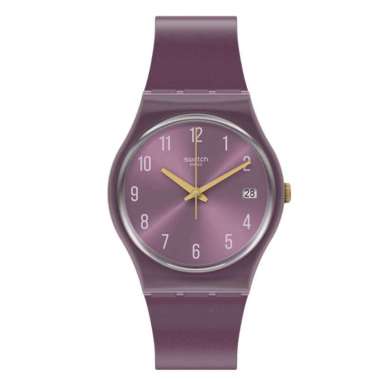 JAM SWATCH ORIGINAL - JAM TANGAN SWATCH GV403 SWATCH GV 403 PEARLYPURPLE JAM TANGAN WANITA JAM WANIT