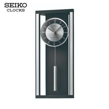 SEIKO QXH068-K Westminster Dual Chime Wooden Case Original Jam Dinding [55 cm]