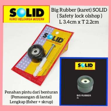 Penahan Pintu / Door Stopper Big Rubber SOLID