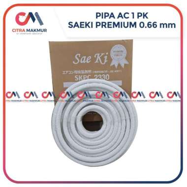 Pipa AC 1/2 3/4 1 pk Saeki Tebal Premium Selang R32 R410 Inverter