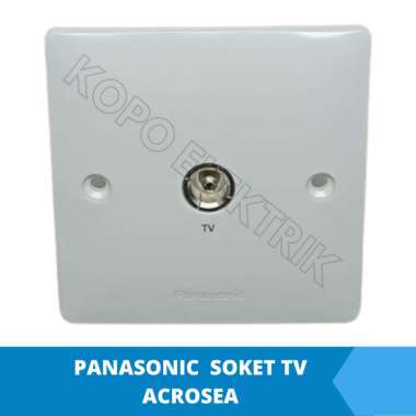 Panasonic Acrosea Soket Televisi | Soket TV acrosea