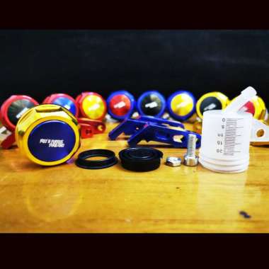 Tabung minyak rem nmax/aerox/cb150r/ktc/beat rem minyak belakang variasi universal Red Blue