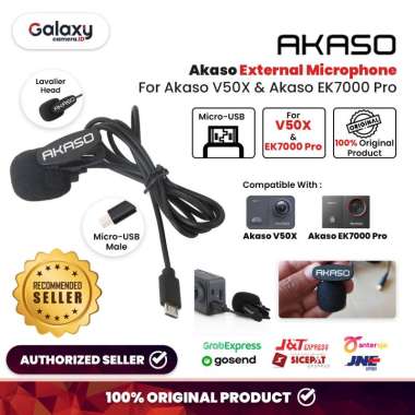 Akaso External Microphone USB For Akaso V50X & EK7000 Pro Mic Original