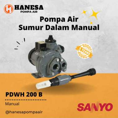 Sanyo PDWH 200 B Pompa Air Sumur Dalam Non Otomatis