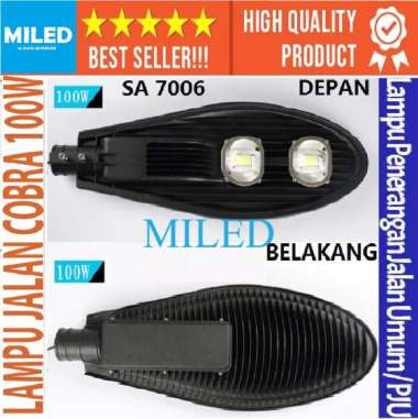 LAMPU JALAN LED 100W PJU - LED100W KOBRA LED LAMPU PENERANGAN JALAN REFILL CHIP