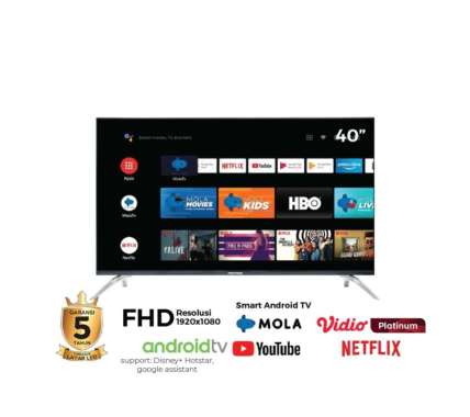 LED TV Polytron Smart TV Android 40" 40 INCH PLD 40AG9953 BANDUNG