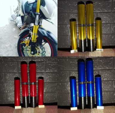 Cover shock depan vixion new old Biru old