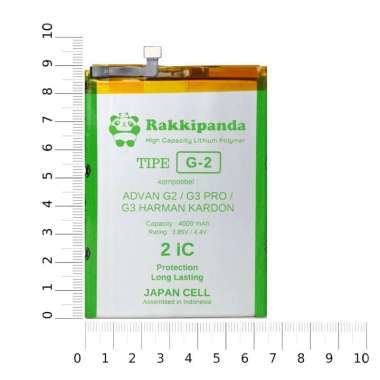 RakkiPanda - Baterai Advan G2 / G3 Pro 2020 / G3 Harman Cardon 6001