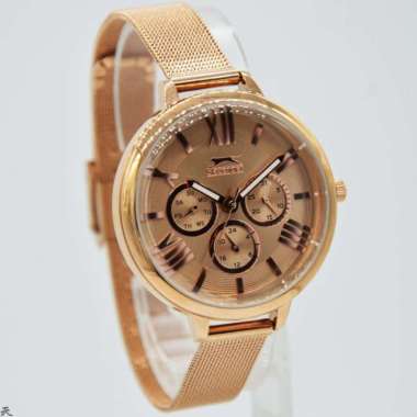 SLAZENGER SL.9.6018.4.04 - Jam Tangan Wanita Original - Rosegold