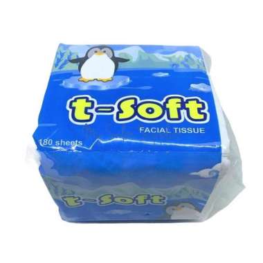 Pop Up Tissue Premium T-SOFT 180 Sheets 2 Ply