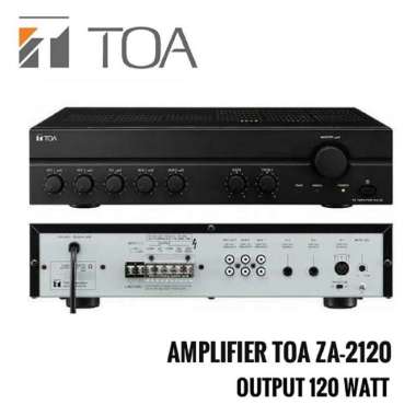 AMPLIFIER TOA ZA2120/ZA 2120 ( ORIGINAL )