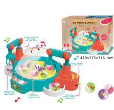 Mainan Board Game Edukasi Anak Claw Games Prizes SD680- Mesin Capit Bola