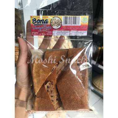 Bona Martabak Tipis Kering Garing Asli Bangka / Martabak Bangka Tipker Coklat - + Bubble Wrap