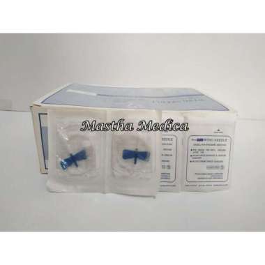 Needle Scalp Vein Set One Med Needle Wing Kupu Kupu 23G Onemed Box