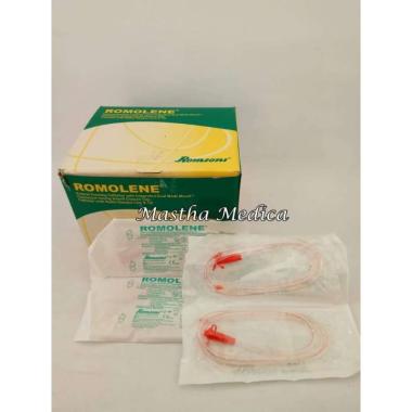 Selang Makan NGT Feeding Tube Romolene Dewasa Romsons 16 FR perBox