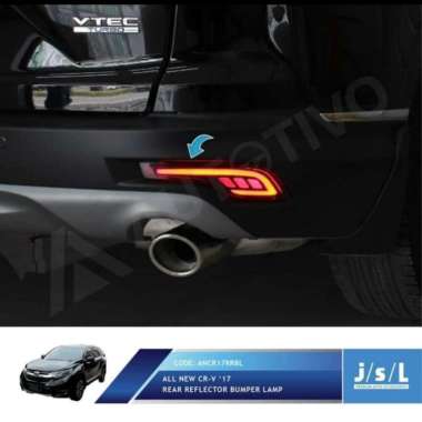 Mata Kucing CRV Turbo Led Reflektor Bumper Belakang