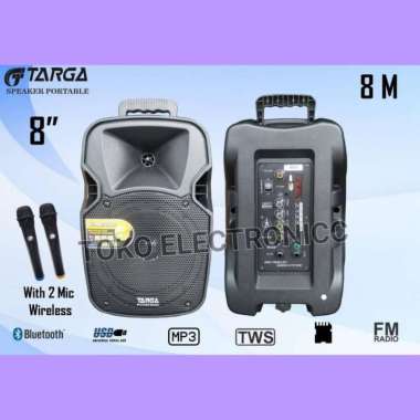 Portable Wireless Targa TR 8M Bluetooth 8 inch