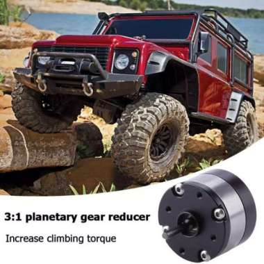 RC Crawler 3:1 Planetary Gear Reduction 540 Motor RC Car Gearbox Multicolor