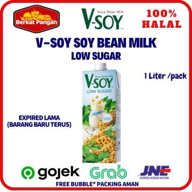 Vsoy Multigrain / Original / Low Sugar / Golden Grain 1 Liter | V-soy Low Sugar