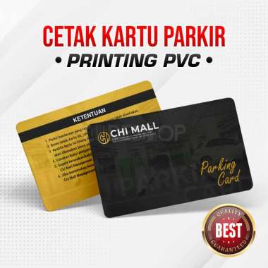 Preprinted Card Custom Kartu Member Parkir Motor Mobil PVC RFID Proximity