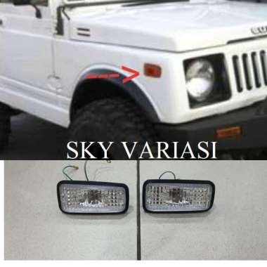 Lampu Sein Sen Samping Kristal Jimny Katana White