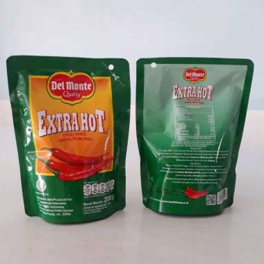 DELMONTE Extra Hot 200gr Kemasan Pouch Kecil