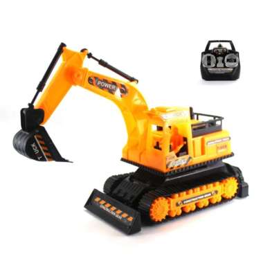 Mainan Remote Control Power Truck Excavator Multicolor