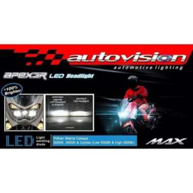 Autovision Led Headlamp Yamaha Nmax Lampu Utama Led Nmax V2 Combo White