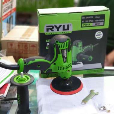 MESIN POLES MOBIL TEKIRO RYU RGP125E POLISHER RYU RGP 125E